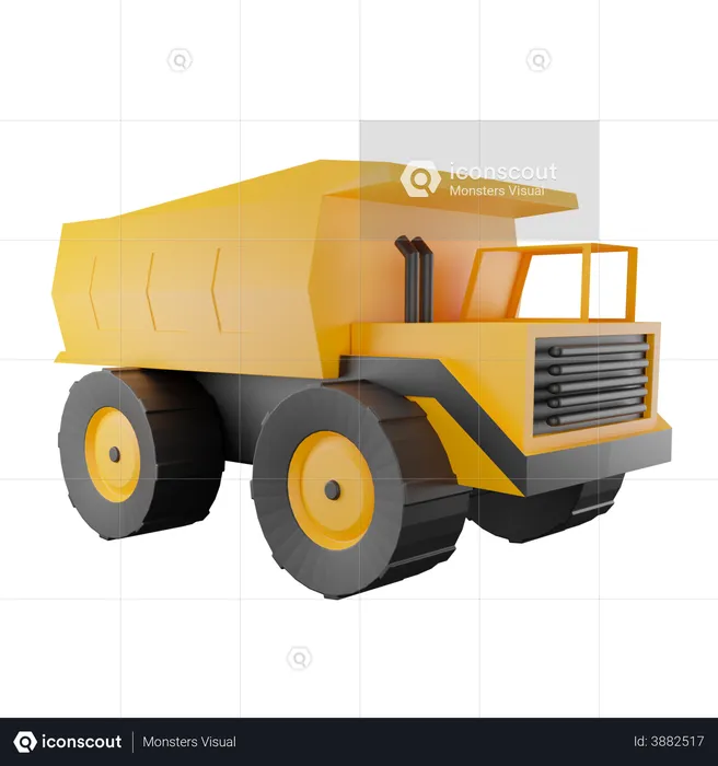 Truck  3D Illustration