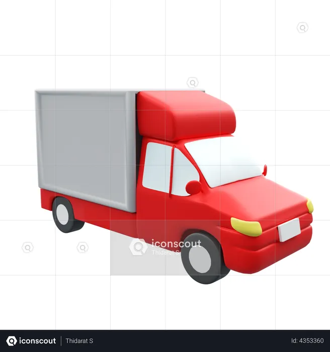 Truck  3D Illustration