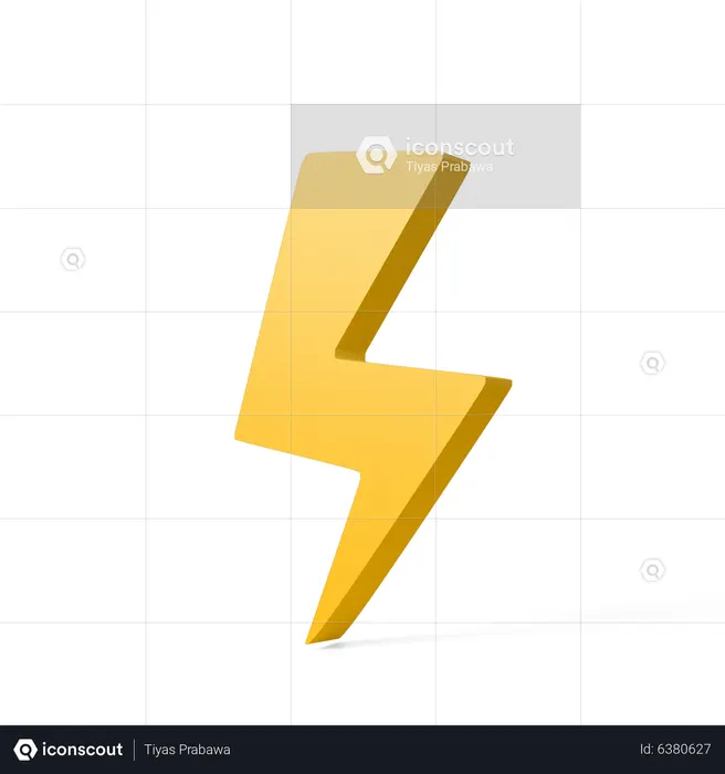 Trueno  3D Icon