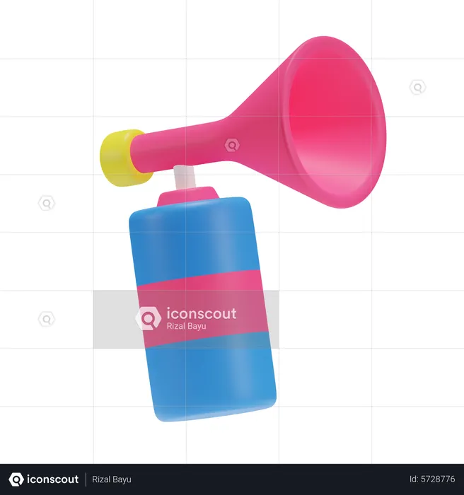 Trumpet  3D Icon