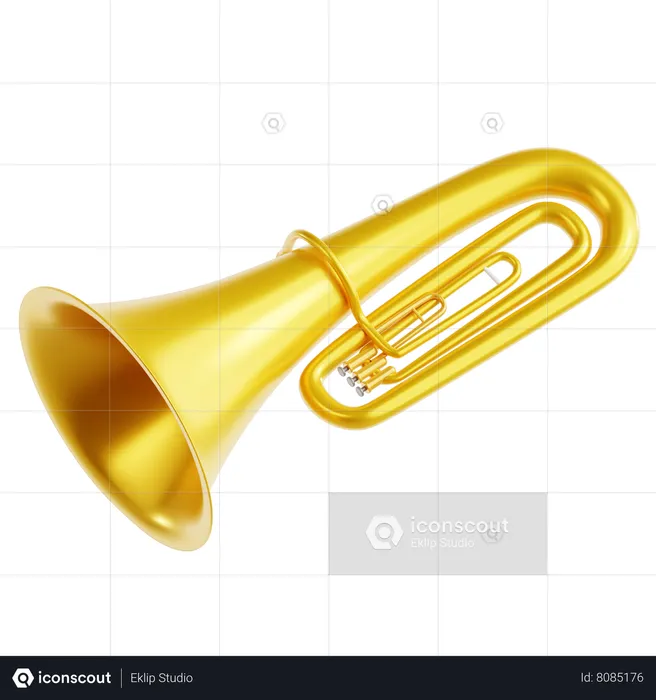 Tuba  3D Icon