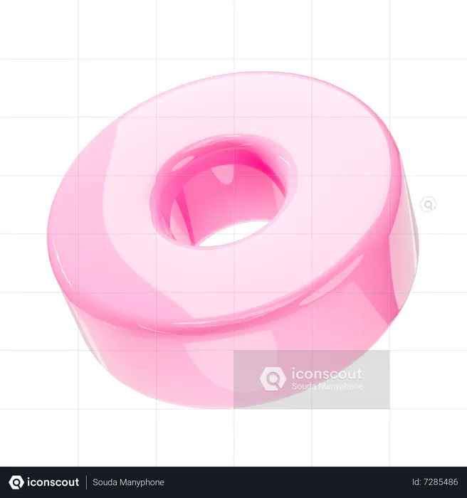 Tube Shape  3D Icon
