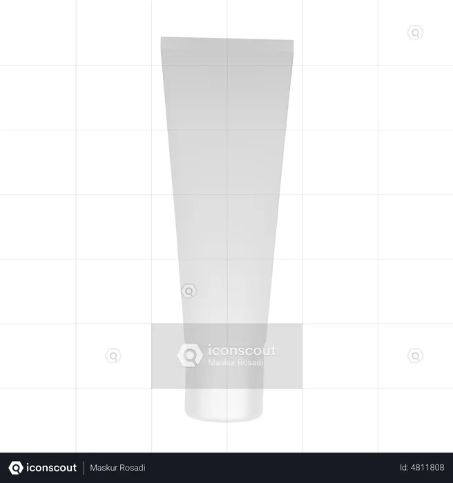 Tubo de crema de belleza  3D Illustration