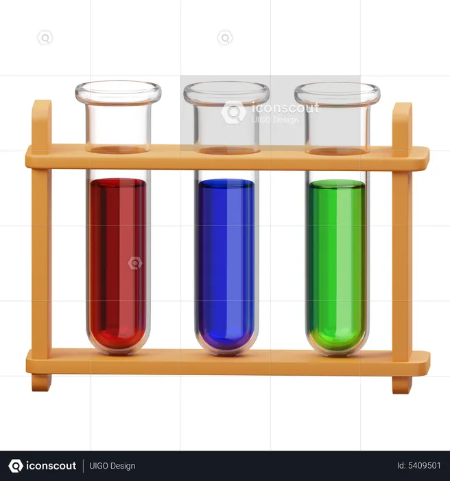 Tubo de ensaio  3D Icon