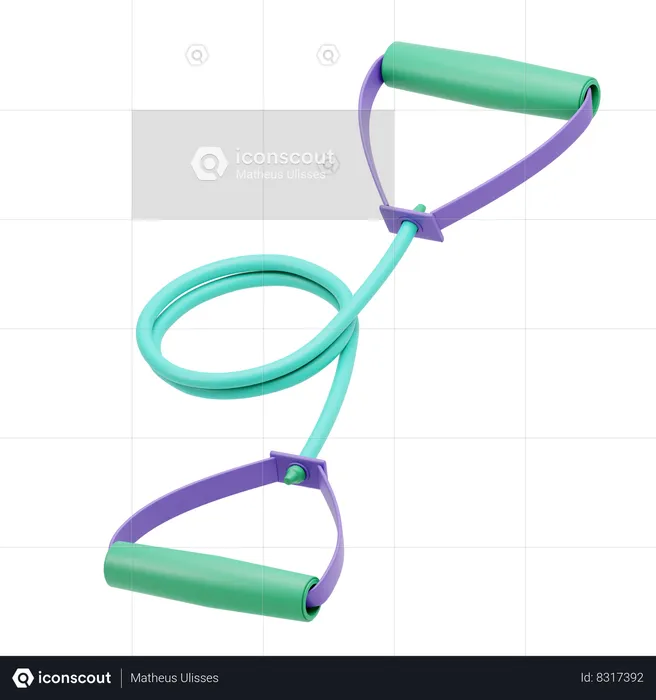 Tubo de resistência  3D Icon