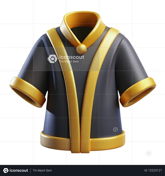 Túnica del rey  3D Icon