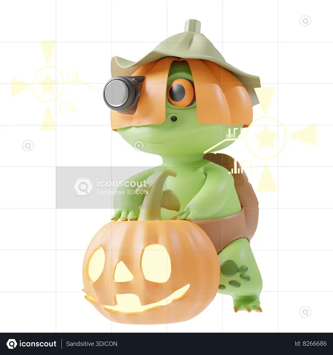 Turtle  3D Icon