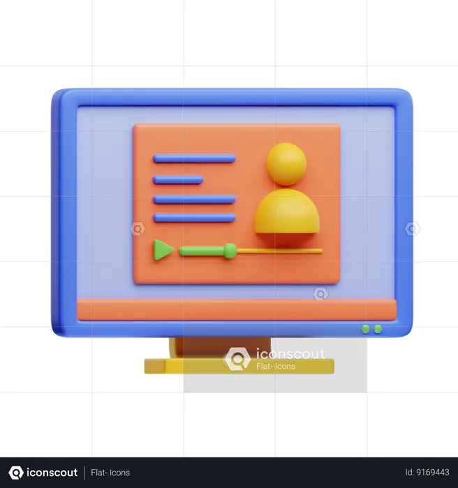 Tutorial on-line  3D Icon