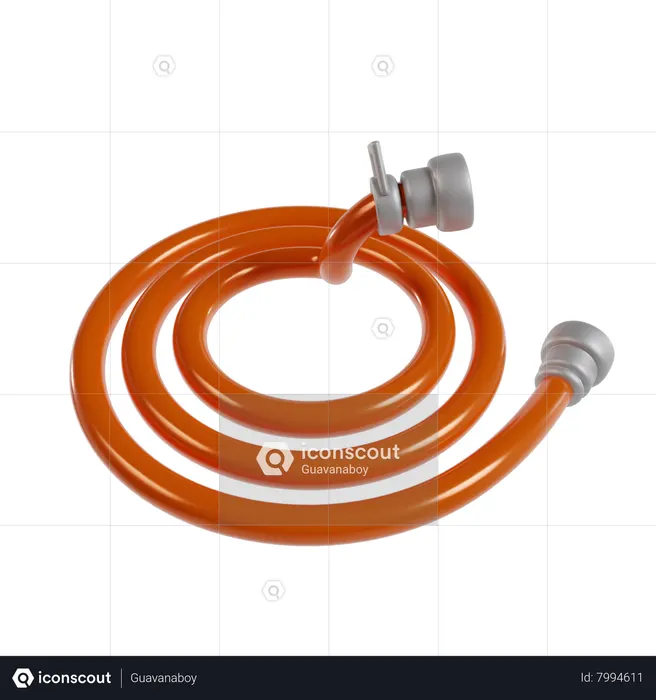 Tuyau d'incendie  3D Icon