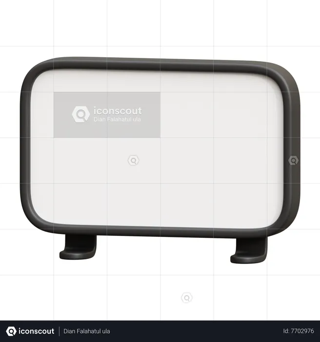 Tv  3D Icon