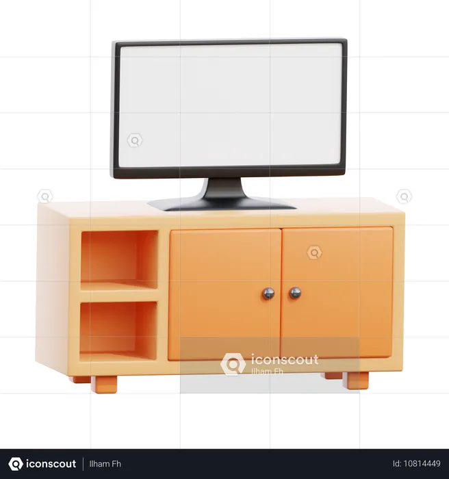 Tv  3D Icon
