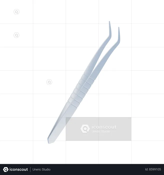 Tweezers  3D Icon