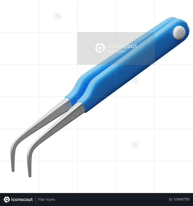 Tweezers  3D Icon