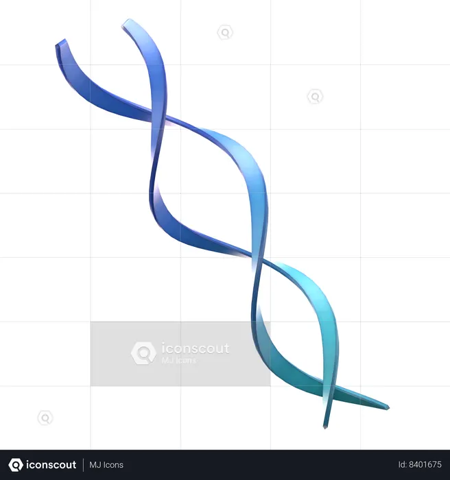 Twisted Stripes  3D Icon