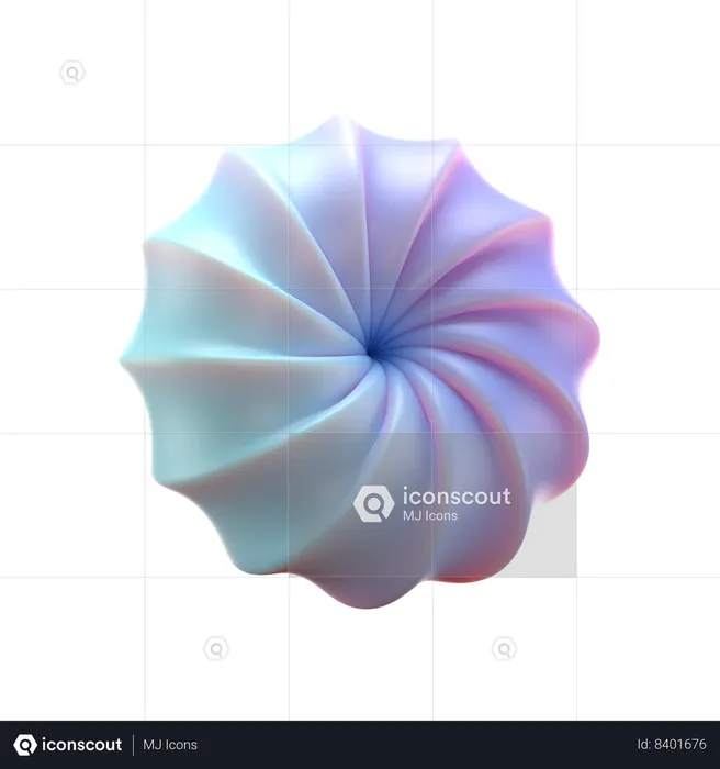Twisted Torus  3D Icon