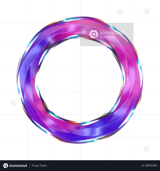 Twister Torus  3D Icon