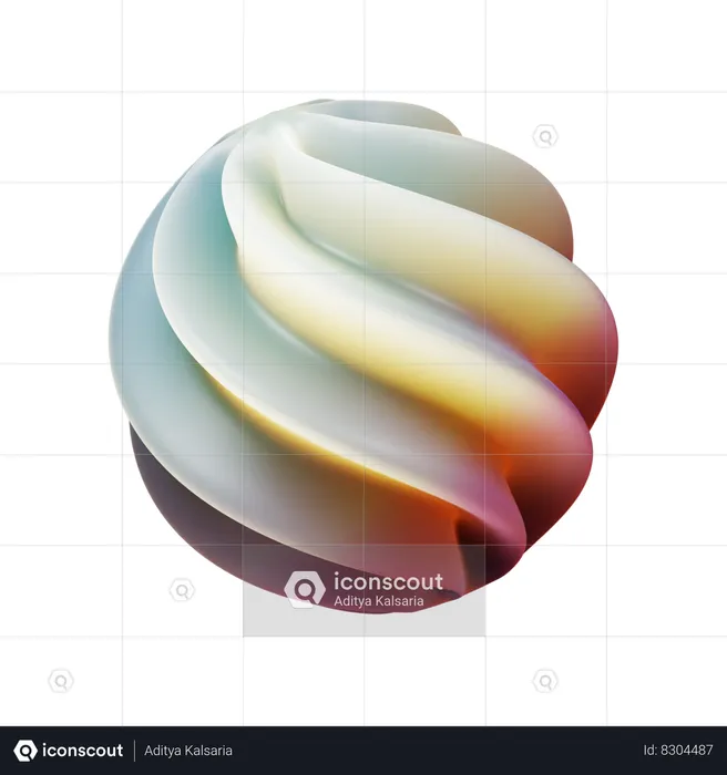 Twisto  3D Icon