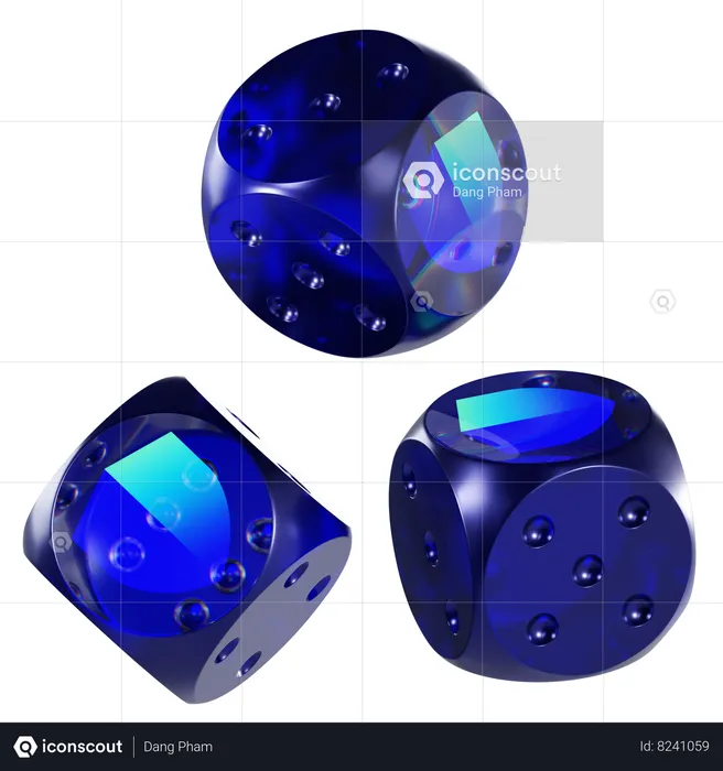 Criptografia de dados de vidro twt  3D Icon