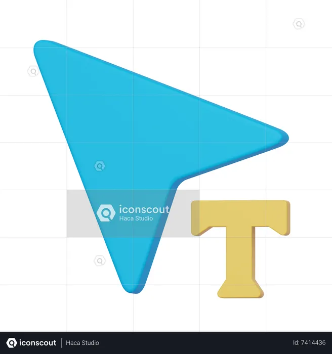 Type  3D Icon