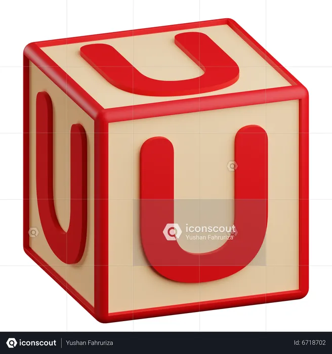 Tu letra  3D Icon