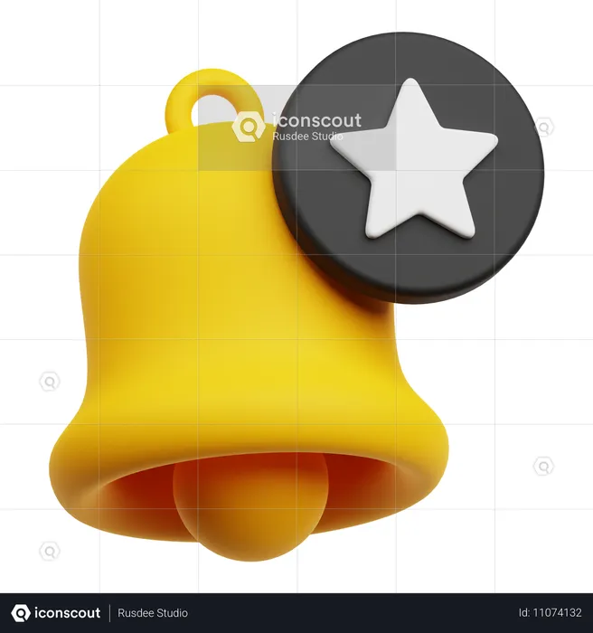 Bewertungsbenachrichtigung  3D Icon