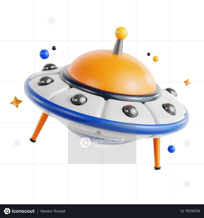 Ufo  3D Icon