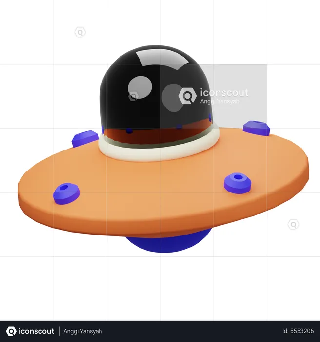 Ufo  3D Icon