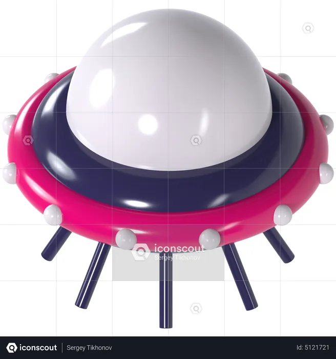 Ufo  3D Icon