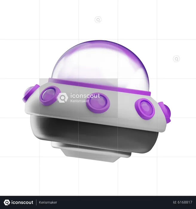 Ufo  3D Icon