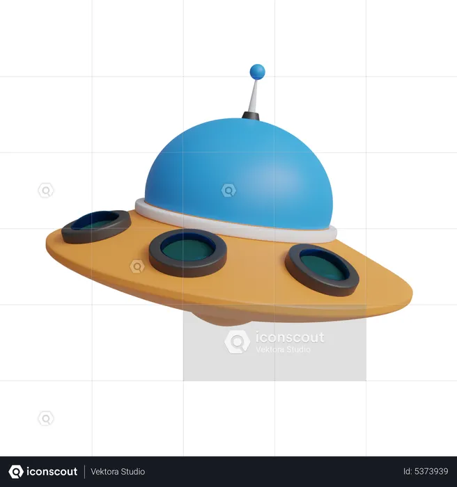 Ufo  3D Icon