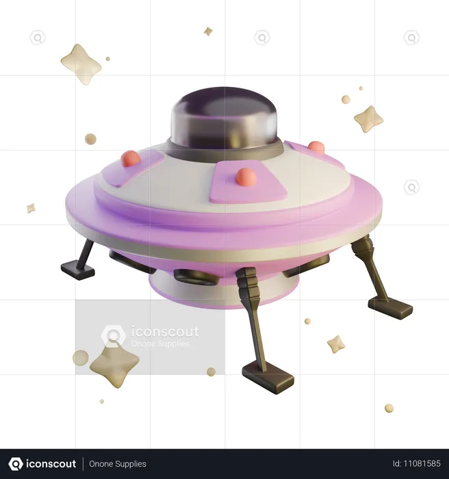 Ufo  3D Icon