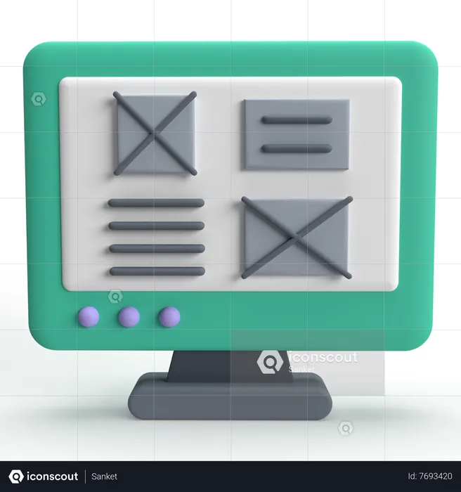 UI Design  3D Icon