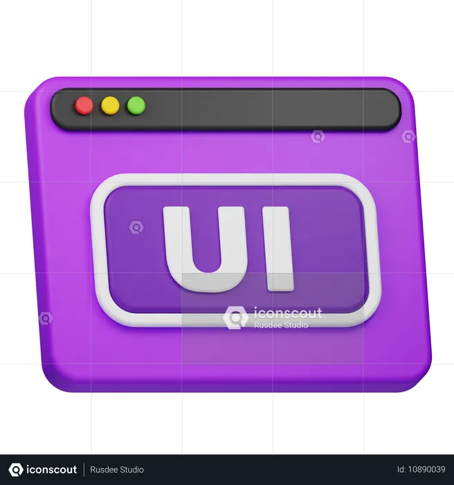 UI-Design-Website  3D Icon