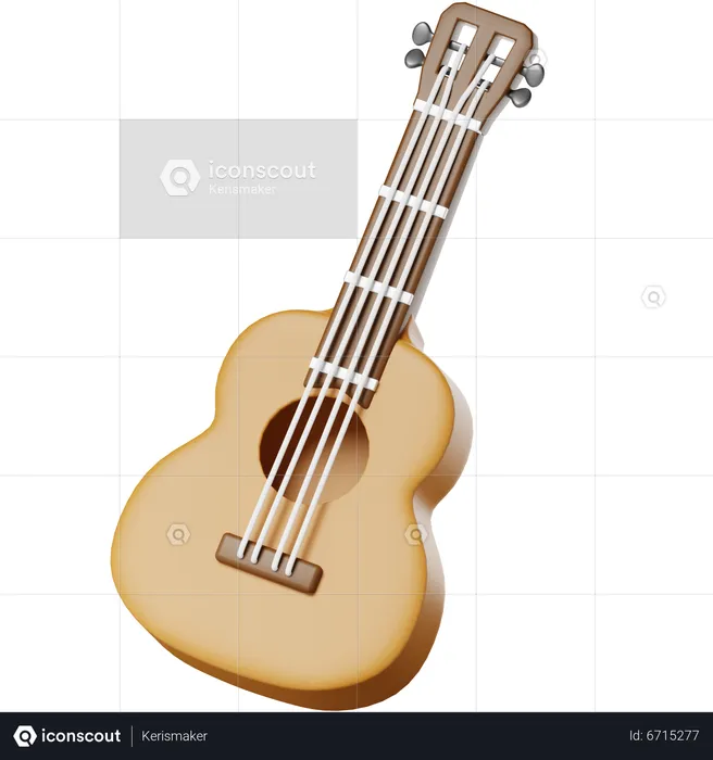 Cavaquinho  3D Icon