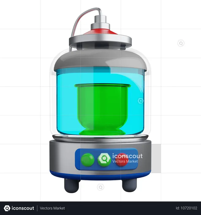 Ultrasonic Cleaner  3D Icon