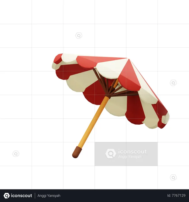 Umbrella  3D Icon