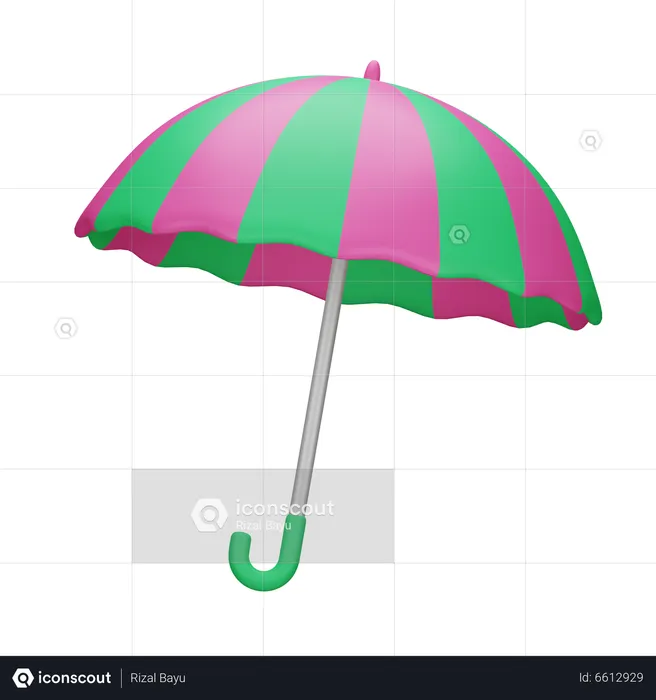 Umbrella  3D Icon