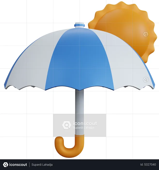 Umbrella  3D Icon