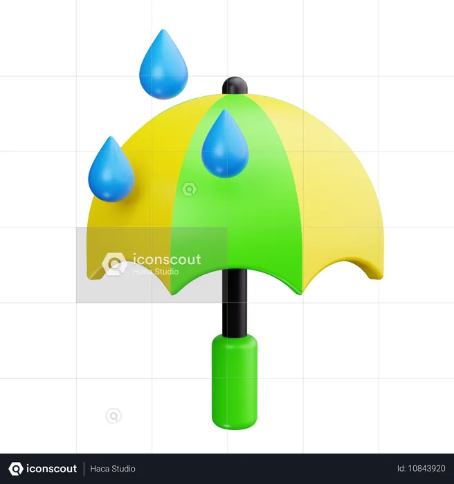 Umbrella  3D Icon