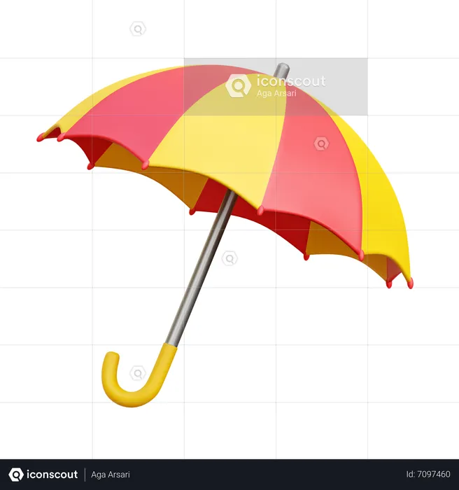 Umbrella  3D Icon