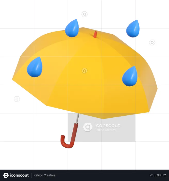 Umbrella  3D Icon