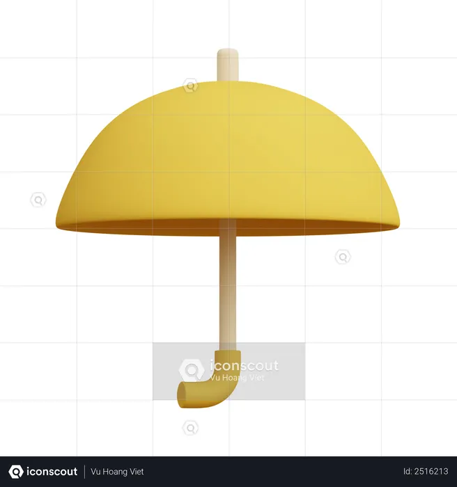 Umbrella  3D Illustration