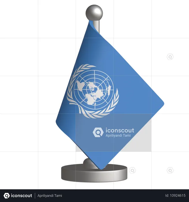 UN  3D Icon