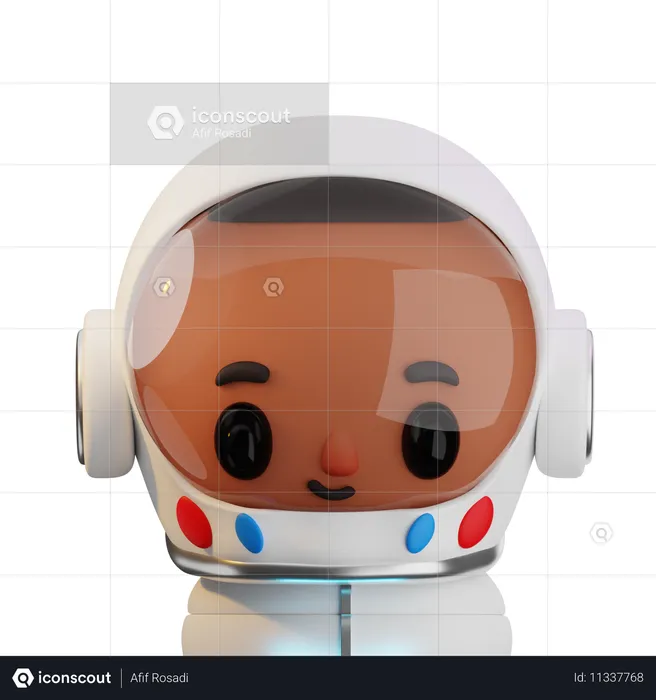 Un astronauta  3D Icon