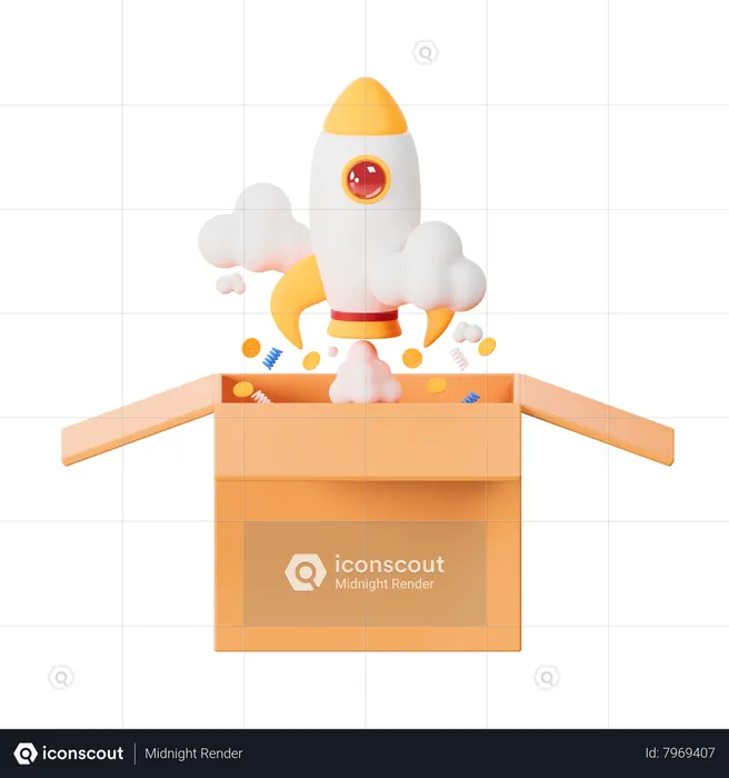 Unboxing  3D Icon