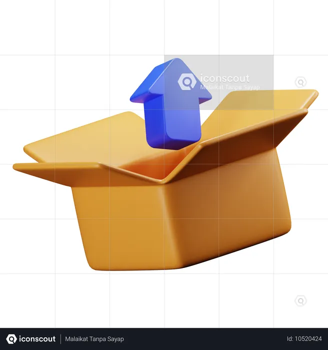 Unboxing  3D Icon