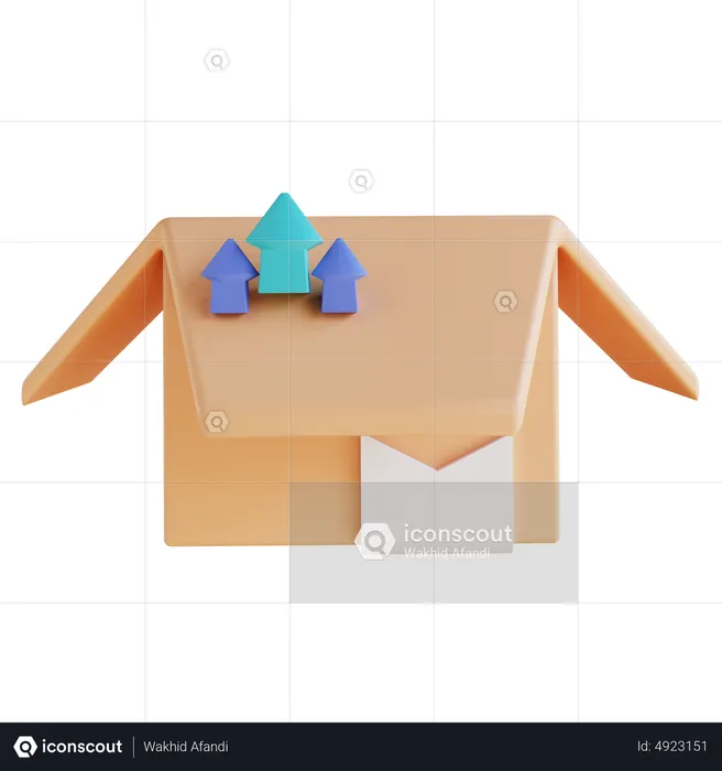 Unboxing  3D Icon
