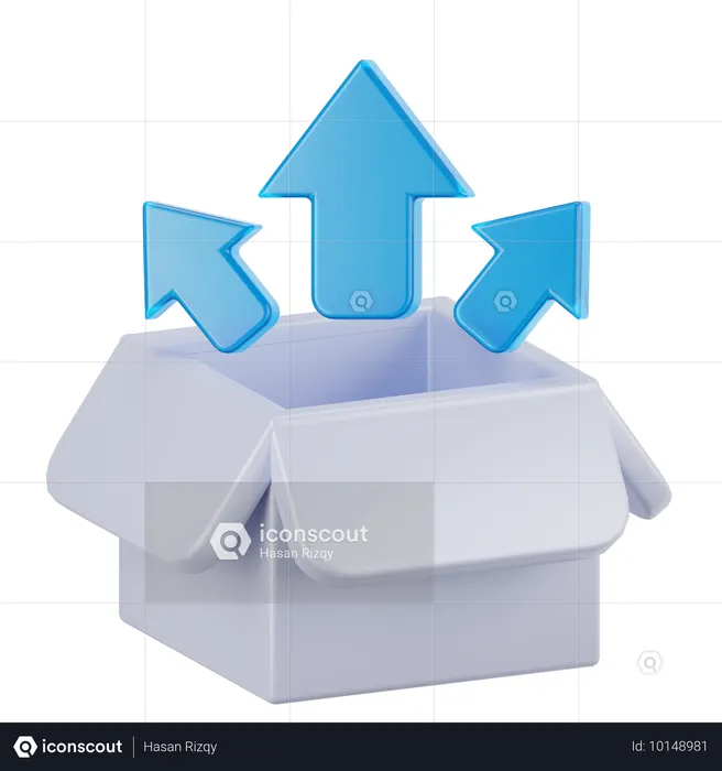 Unboxing  3D Icon