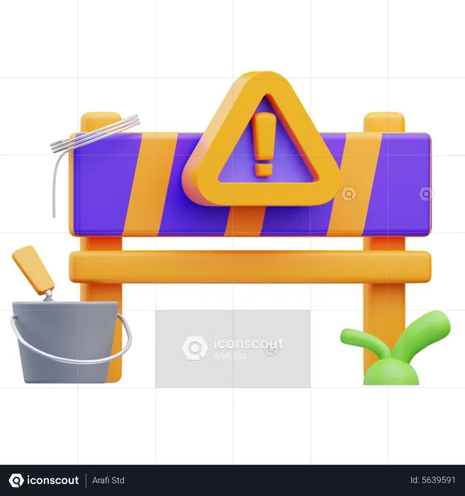 Under Construction  3D Icon