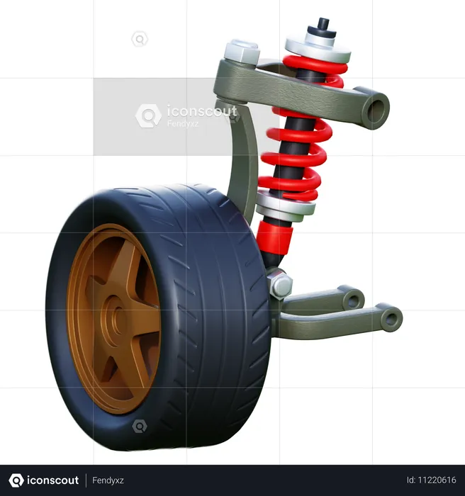 Undercarriage  3D Icon